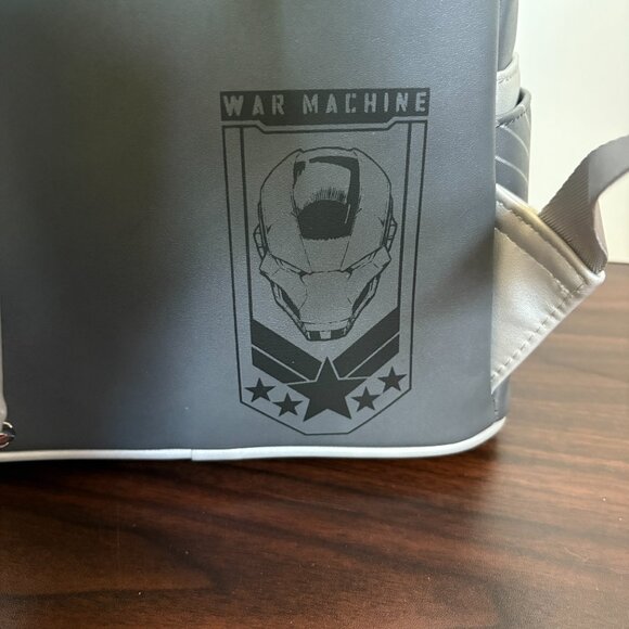Marvel Light Up War Machine Cosplay Loungefly Mini Backpack NWT - Picture 7 of 8